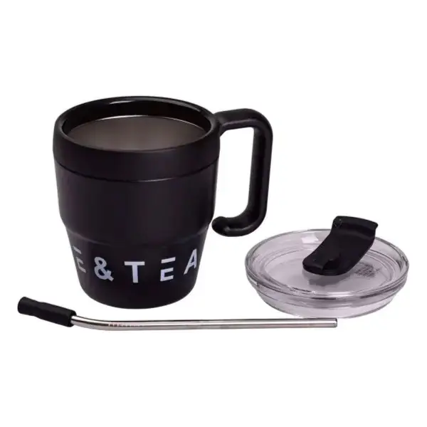 Термочашка Coffee & Tea з трубочкою чорна HP-14-23B_HP-14-23B_Milantium_4