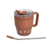 Термочашка Coffee & Tea з трубочкою коричнева HP-14-23BR_HP-14-23BR_Milantium_3