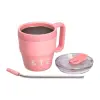 Термочашка Coffee & Tea з трубочкою рожева HP-14-23P_HP-14-23P_Milantium_4