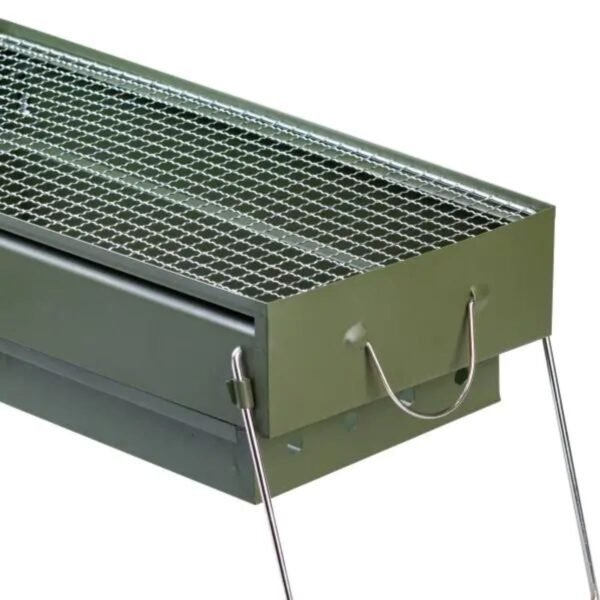 Мангал портативний складаний 51.5×23×25 см з решіткою HP461GR_HP461GR_Milantium_7