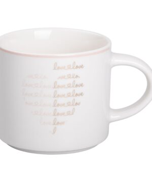 Кружка керамічна 350 (мл) для кави та чаю Біла RX-N240126W_RX-N240126W_Milantium_1