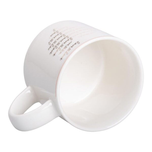 Керамическая кружка 350 (мл) для кави та чаю Біла RX-N240126W_RX-N240126W_Milantium_3