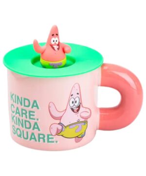 Чашка керамічна з кришкою "Патрік Стар" 400 мл Patrick Star HP7216P_HP7216P_Milantium_1