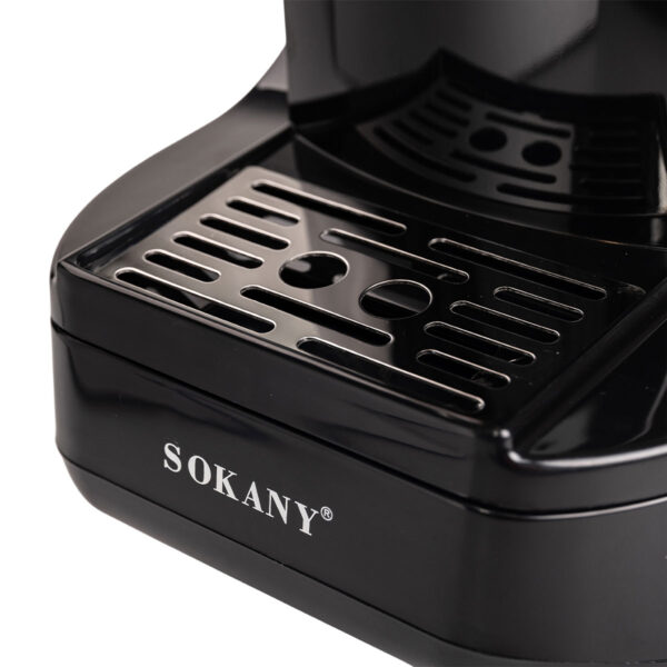 Кавомашина 700 Вт професійна електрична кавоварка Sokany SK-04010_SK-04010_Milantium_2