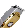Машинка для стрижки волосся акумуляторна 1200 mAh професійні Золотиста Sokany SK-LF-9988GOLD_SK-LF-9988GOLD_Milantium_7