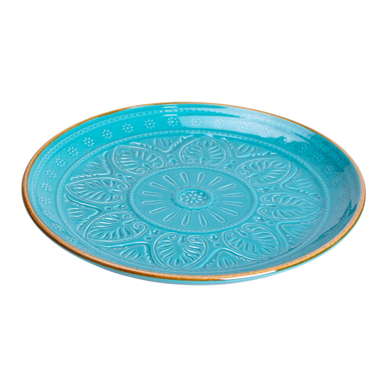 Служба стола 24 Набор предметов из посуды из керамики на 6 персон Бірюзовий HP-31-3_HP-31-3_Milantium_2