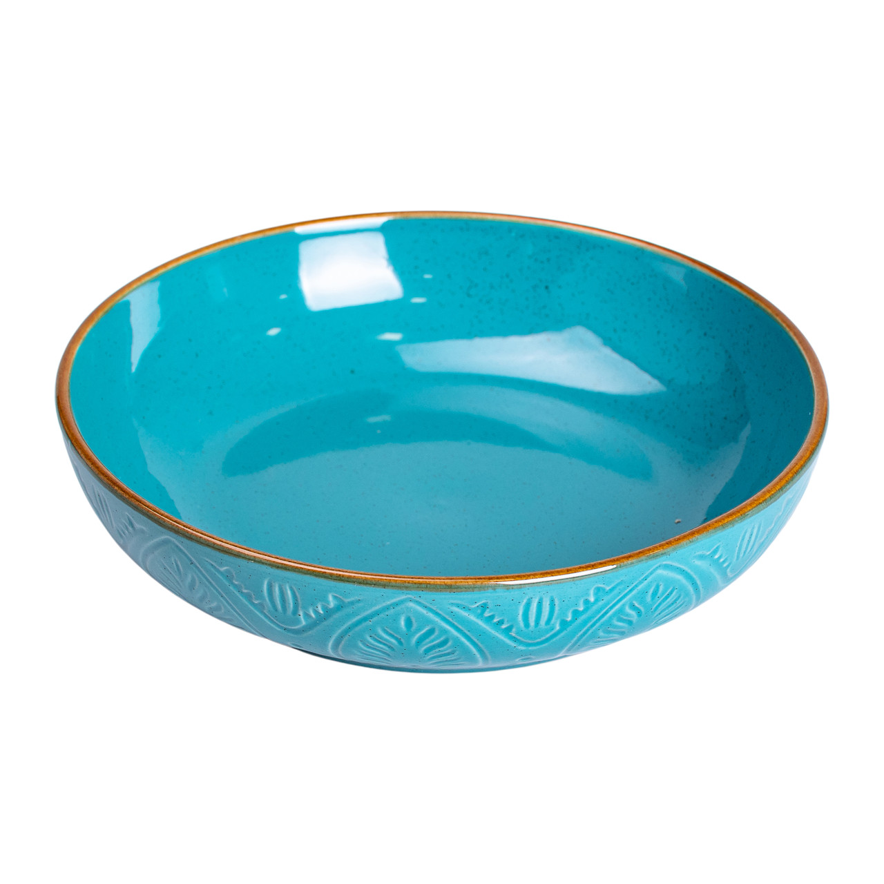 Служба стола 24 Набор предметов из посуды из керамики на 6 персон Бірюзовий HP-31-3_HP-31-3_Milantium_5