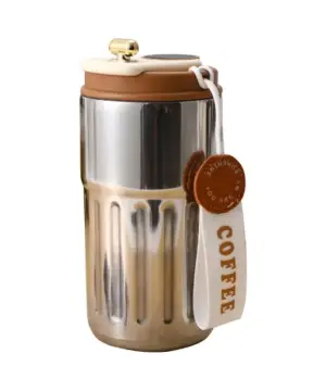 Термочашка Coffee з датчиком температури 500 мл коричнева HP-14-10BR_HP-14-10BR_Milantium_1