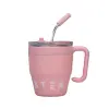 Термочашка Coffee & Tea з трубочкою рожева HP-14-23P_HP-14-23P_Milantium_1