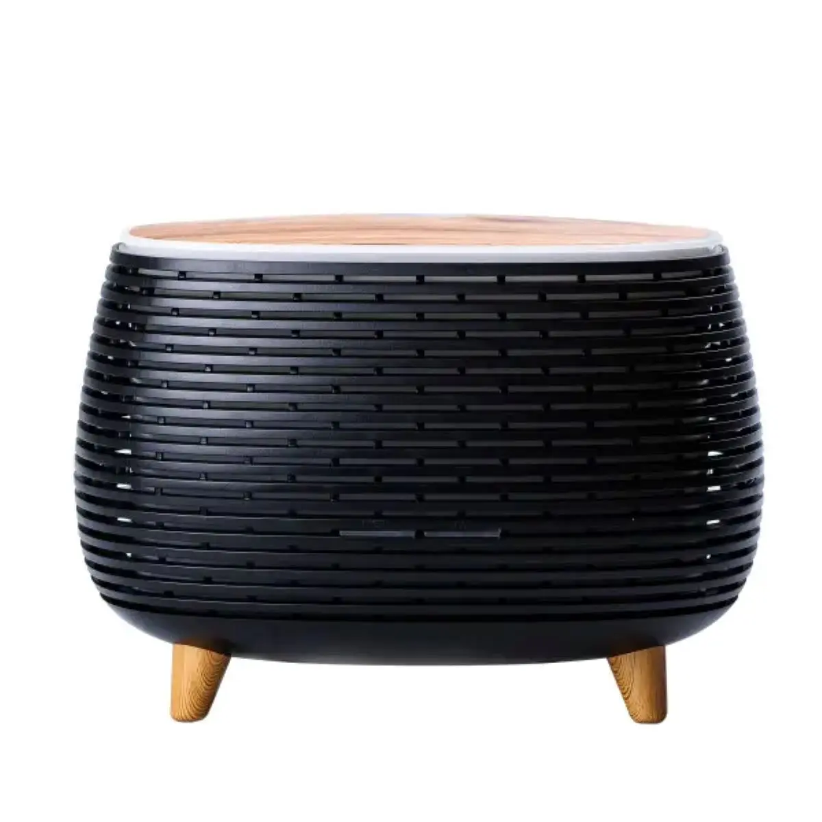 Зволожувач повітря Holdmay Life of Leisure Aroma Diffuser 400ml Чорний HPKP7049B – купити в Україні недорого