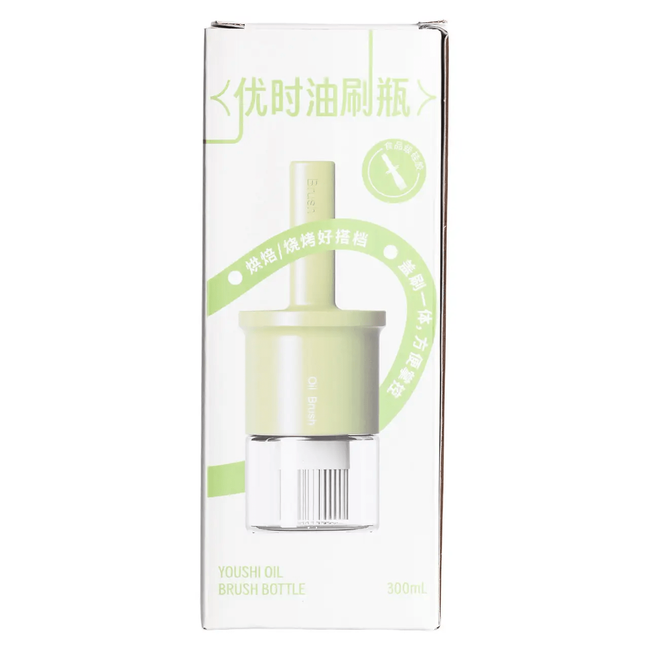 Кисть с кистью 300 ML Dispenser с кистью для оливы