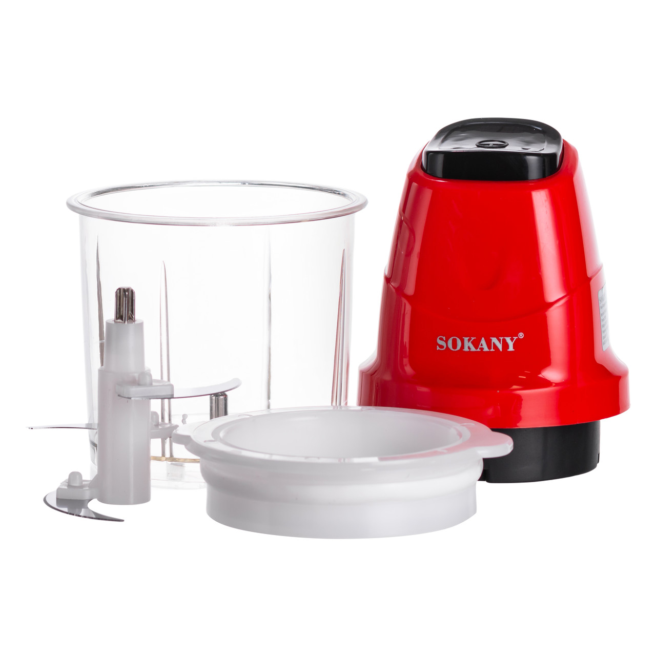 Чоппер подрібнювач з чашею на 0.7 л електричний кухонний 250 VT Sokany SK-06009R_SK-06009R_Milantium_2