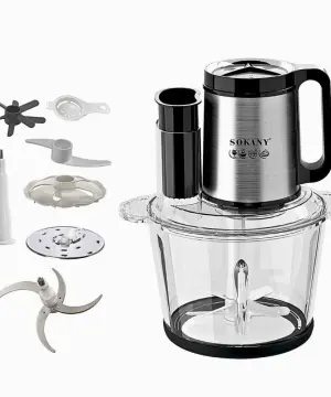Чоппер подрібнювач із чашею на 2.7 л кухонний електричний Sokany SK-06011_SK-06011_Milantium_1