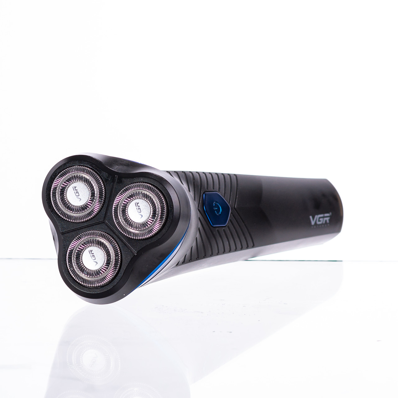 Електробритва для чоловіків роторна для вологого та сухого гоління з дисплеєм VGR V-314_HP-V-314_Milantium_5