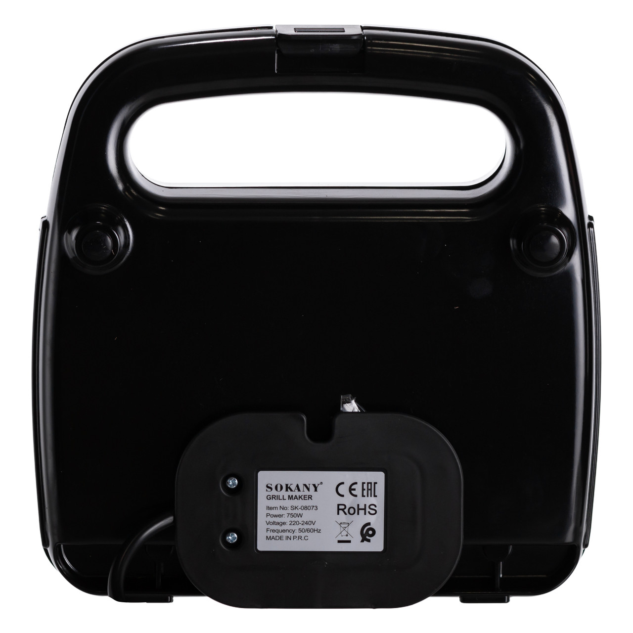 Электрический гриль зажимает с неживым покрытием 750 VT Sokany SK-08073_Sk-08073_Милантиум_5