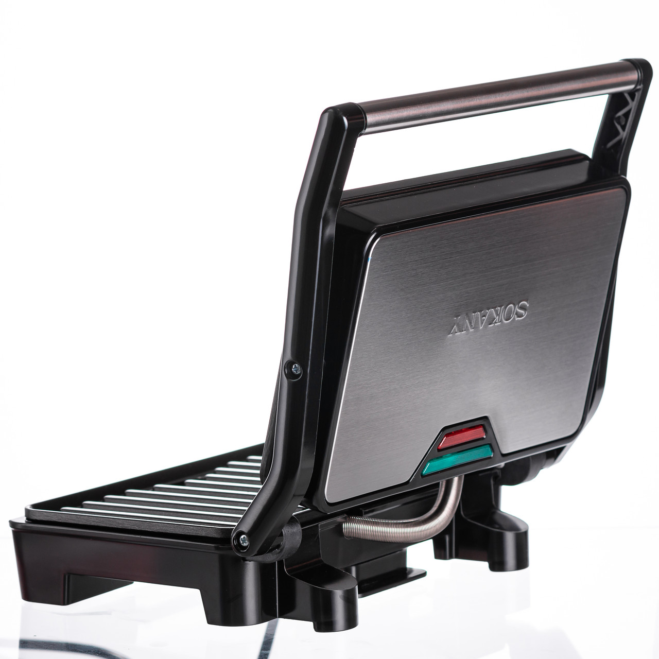 Электрический гриль зажимает с неживым покрытием 850 Вт Sokany SK-223_SK-223_Milantium_5