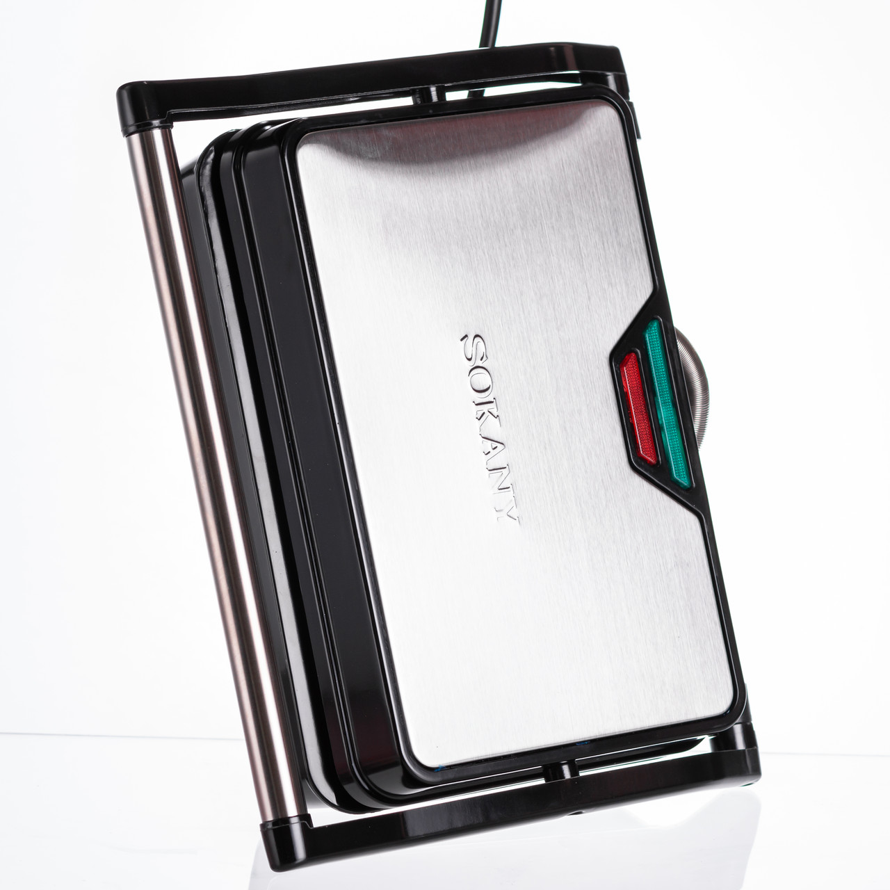 Электрический гриль зажимает с неживым покрытием 850 Вт Sokany SK-223_SK-223_Milantium_7