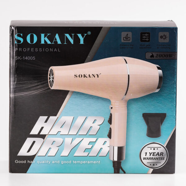 Фен для волосся з насадкою концентратором 1500 Вт Sokany SK-14005_SK-14005_Milantium_7