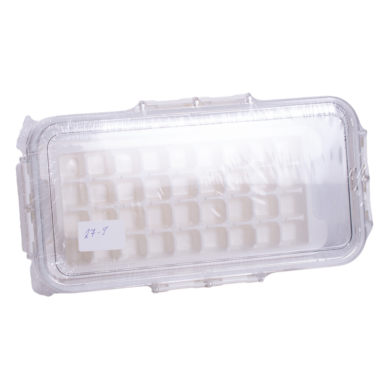 Контейнер для заморозки льоду з кришкою 72 відсіку 30.5х16х7.5 см харчовий контейнер пластиковий Бежевий HP-27-9_HP-27-9_Milantium_7