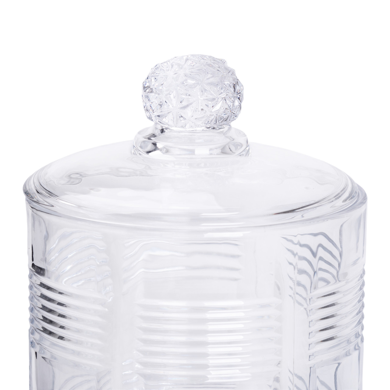 Лимонадниця з краном на підставці скляна прозора HP-19-2_HP-19-2_Milantium_7