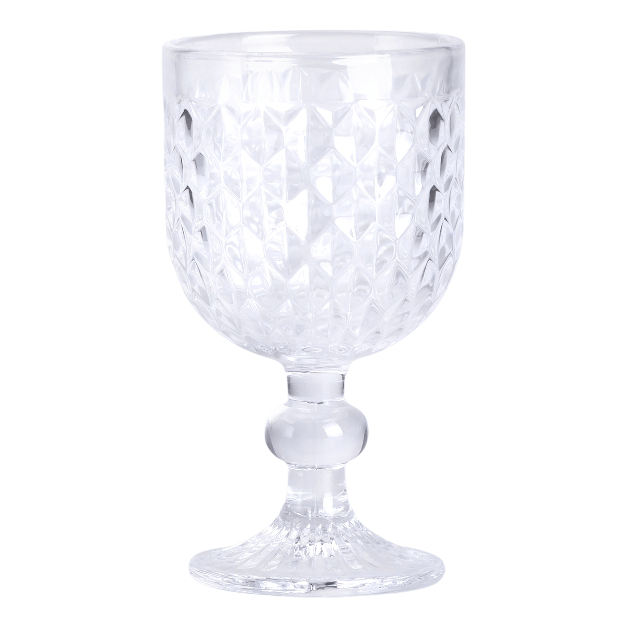 Набір келихів для вина 6 шт по 220 мл на низькій ніжці Прозорий HP-19-104_HP-19-104_Milantium_2