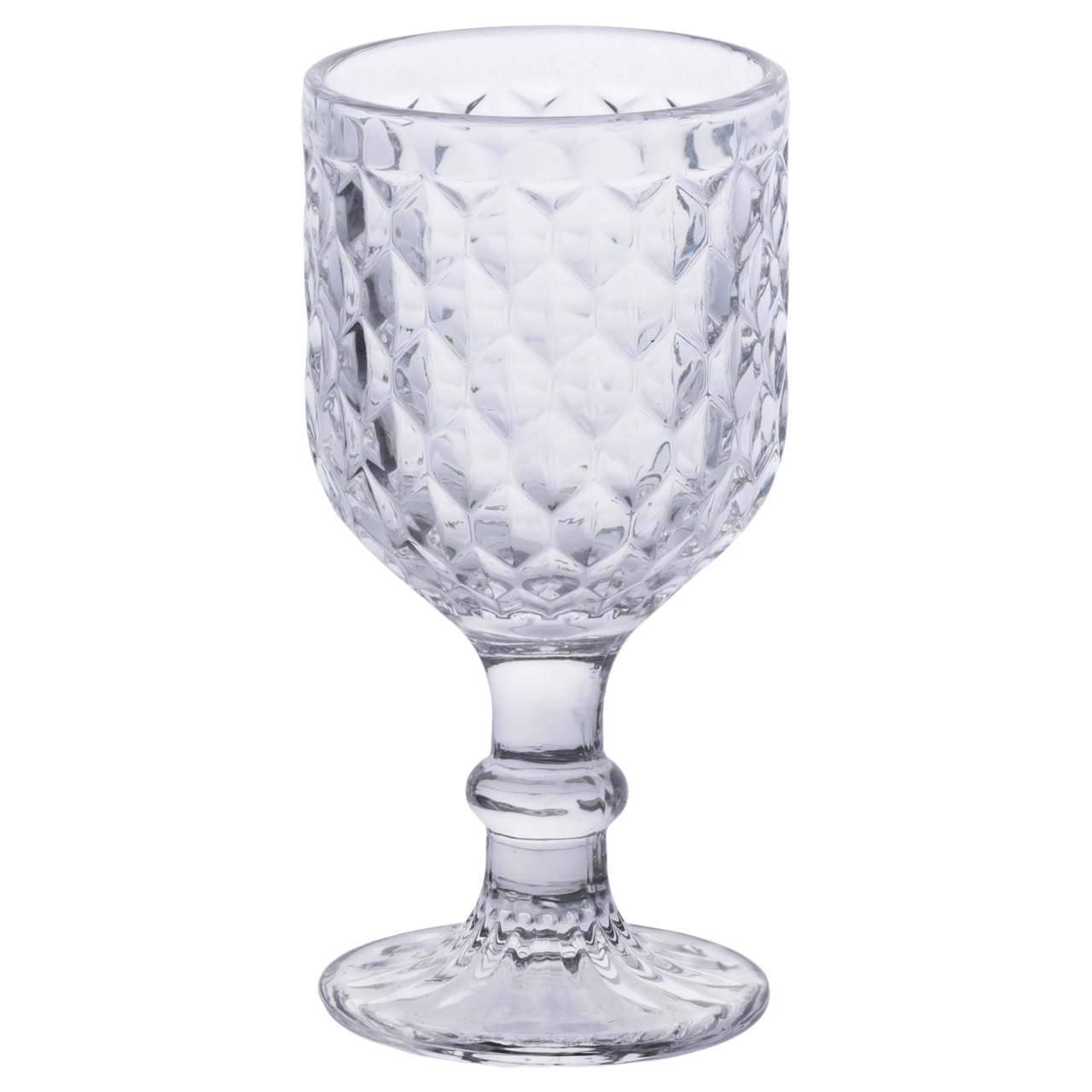 Набір келихів для вина 6 шт по 220 мл на низькій ніжці Прозорий HP-19-104_HP-19-104_Milantium_3