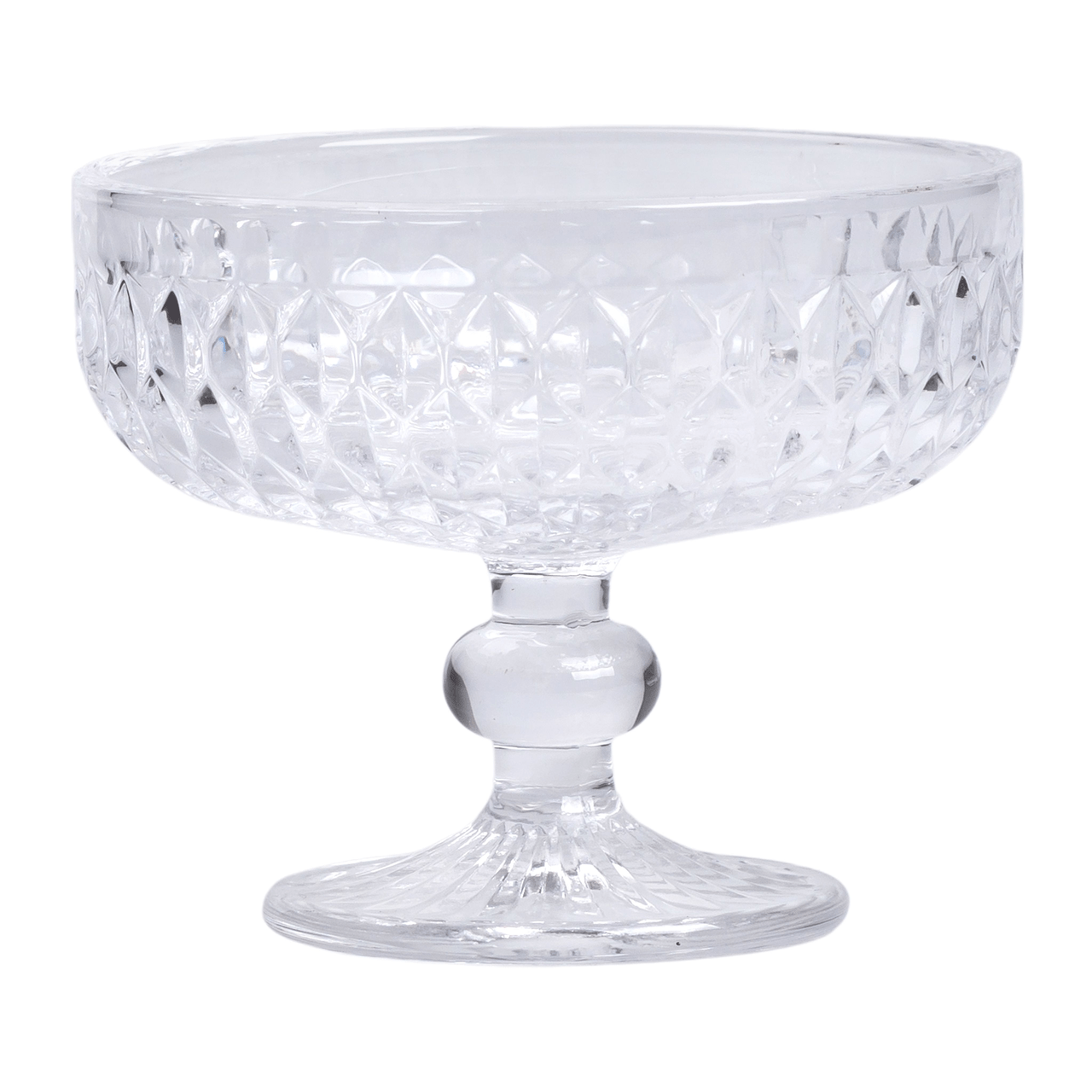 Набір креманок на ніжці 6 шт 300 мл скляні HP-19-106_HP-19-106_Milantium_2