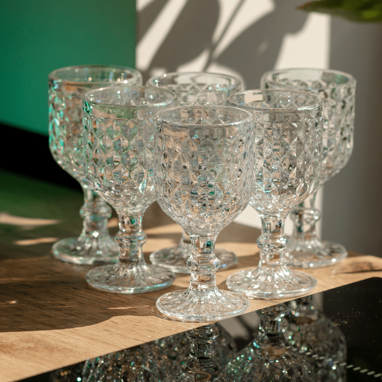 Набор очков на ноге 6 ПК стекло 50 мл HP-19-107_HP-19-107_Milantium_4