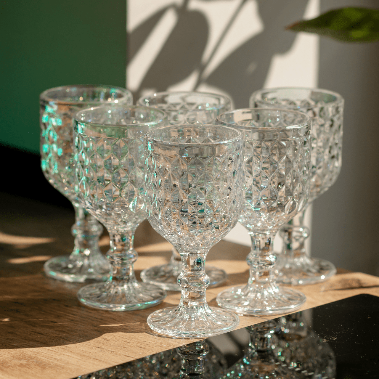 Набор очков на ноге 6 ПК стекло 50 мл HP-19-113_HP-19-113_Milantium_4