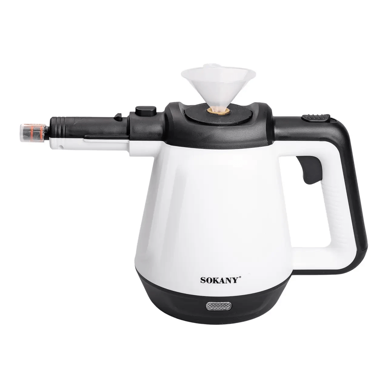 Пароочисник ручний з насадками 1200 Вт парова чистка Білий Sokany SK-11047_HP-UR-1_Milantium_4