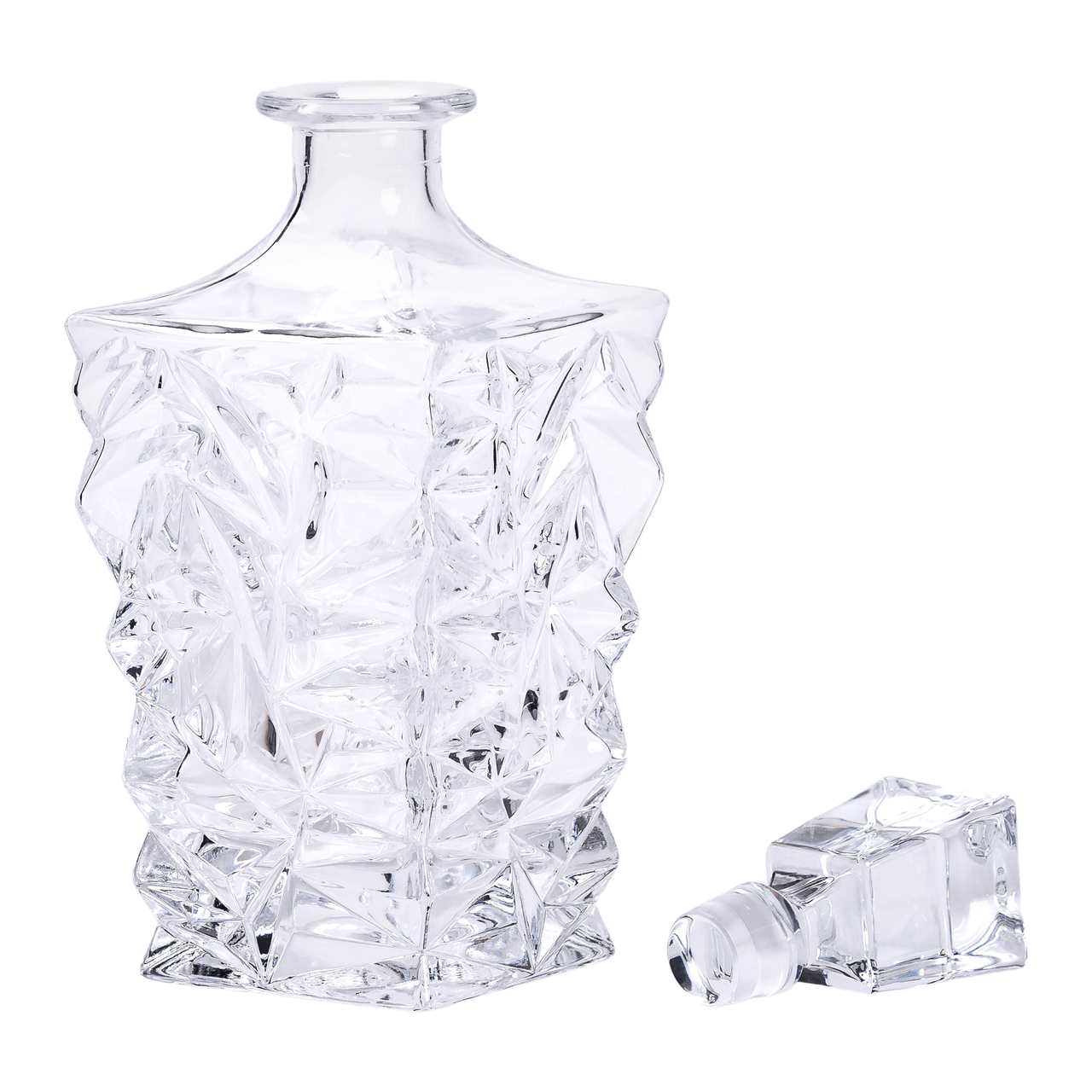 Дефект для виски 1 літр 11×11×28 см із пробкою HP-19-33_HP-19-33_Milantium_5