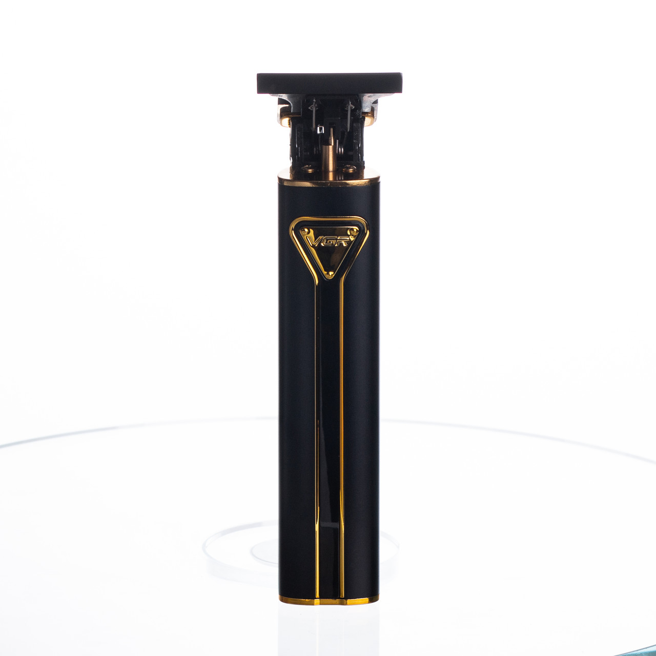 Тример для стрижки волосся акумуляторний 4 насадки Чорний VGR V-009_HP-V-009_Милантиум_2