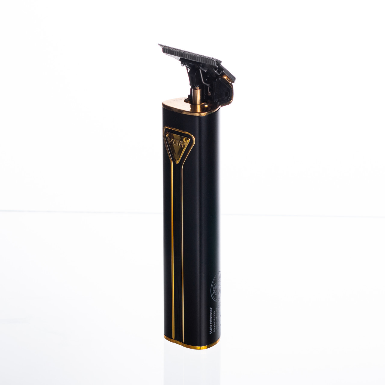 Тример для стрижки волосся акумуляторний 4 насадки Чорний VGR V-009_HP-V-009_Милантиум_3