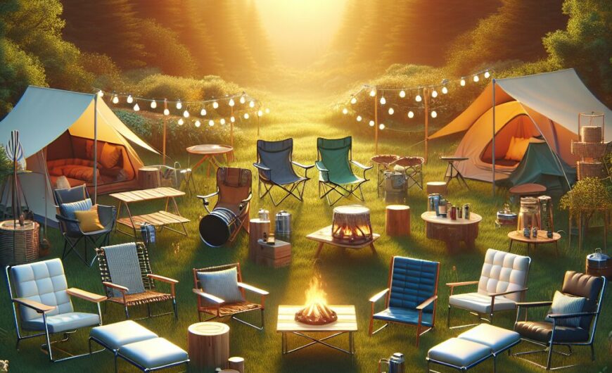 Меблі для кемпінгу: Ваш комфорт на природі