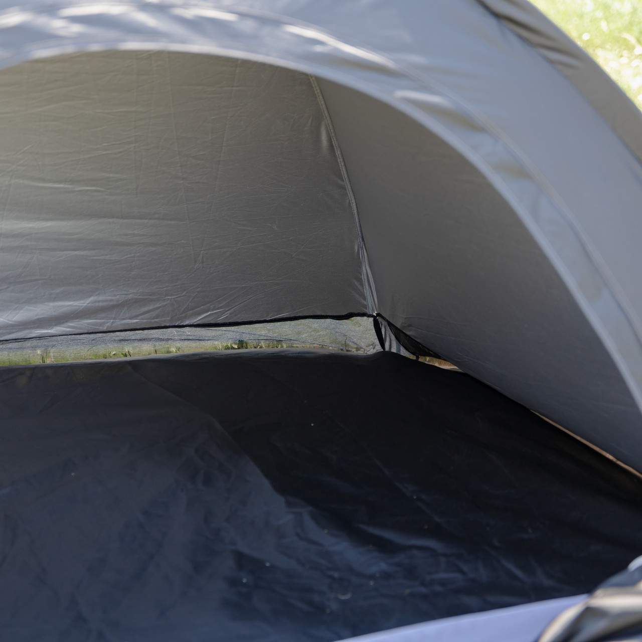 Намет двомісний 200×150×120 см кемпінговий туристичний для риболовлі LU-025B Чорний_LU-025B_Milantium_6