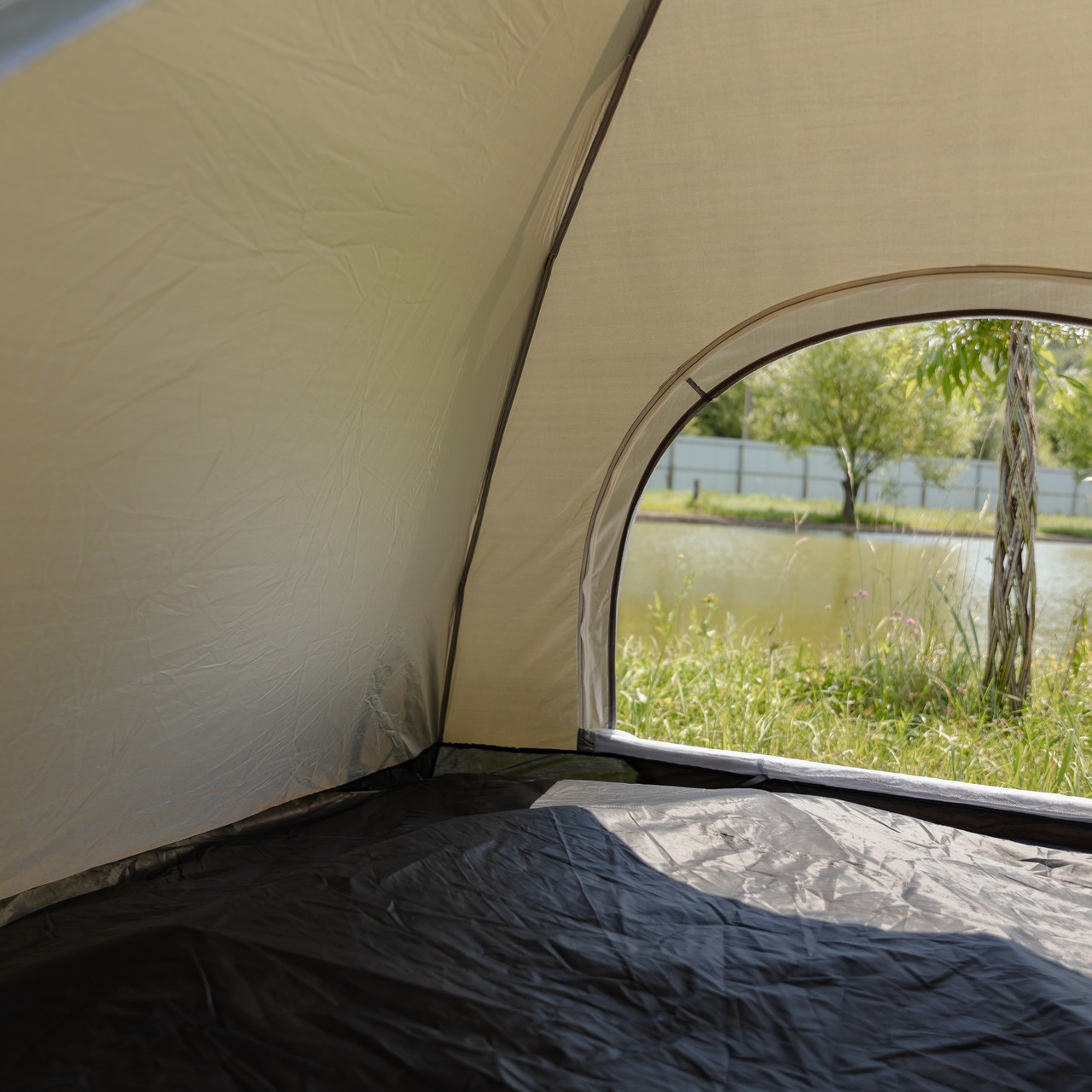 Намет кемпінговий 2 на 2 метри автоматичний для риболовлі походу туристичний LU-019GR Зелений_LU-019GR_Milantium_4