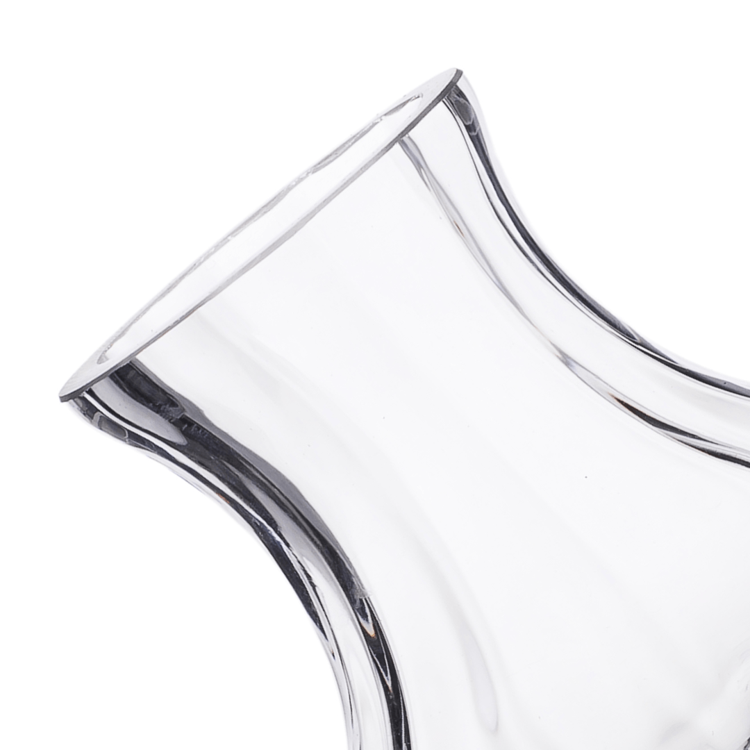 Стеклянная ваза для прозрачной цветов 20.5 CM декоративная для дома и интернации&кстати;єру +_HP-10-14_Milantium_5
