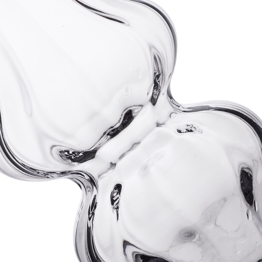 Стеклянная ваза для прозрачной цветов 20.5 CM декоративная для дома и интернации&кстати;єру +_HP-10-14_Milantium_6