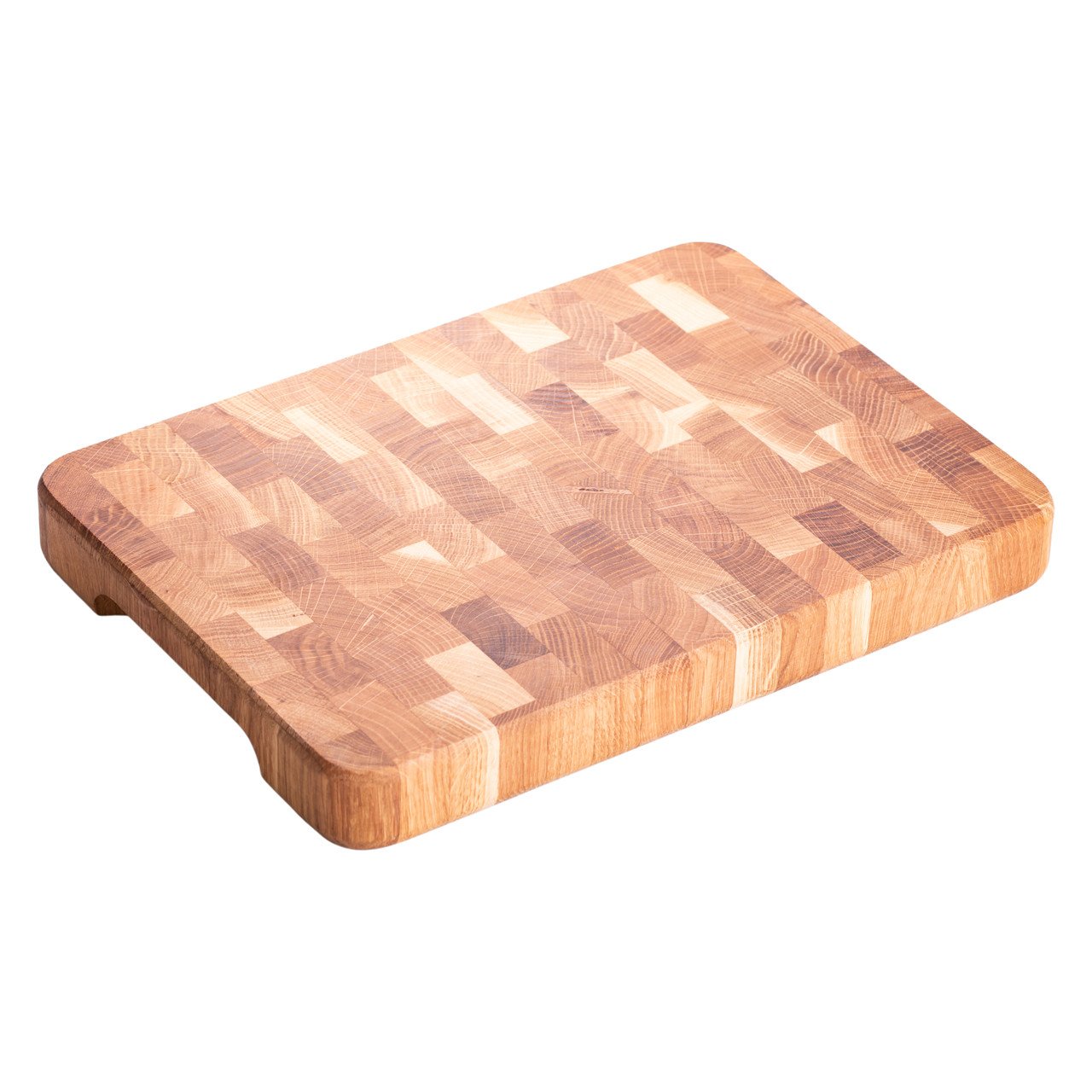 Дошка для нарізання обробна 30×20 см Доміно з ясена Lugi C50W200300Y_C50W200300Y_Milantium_2