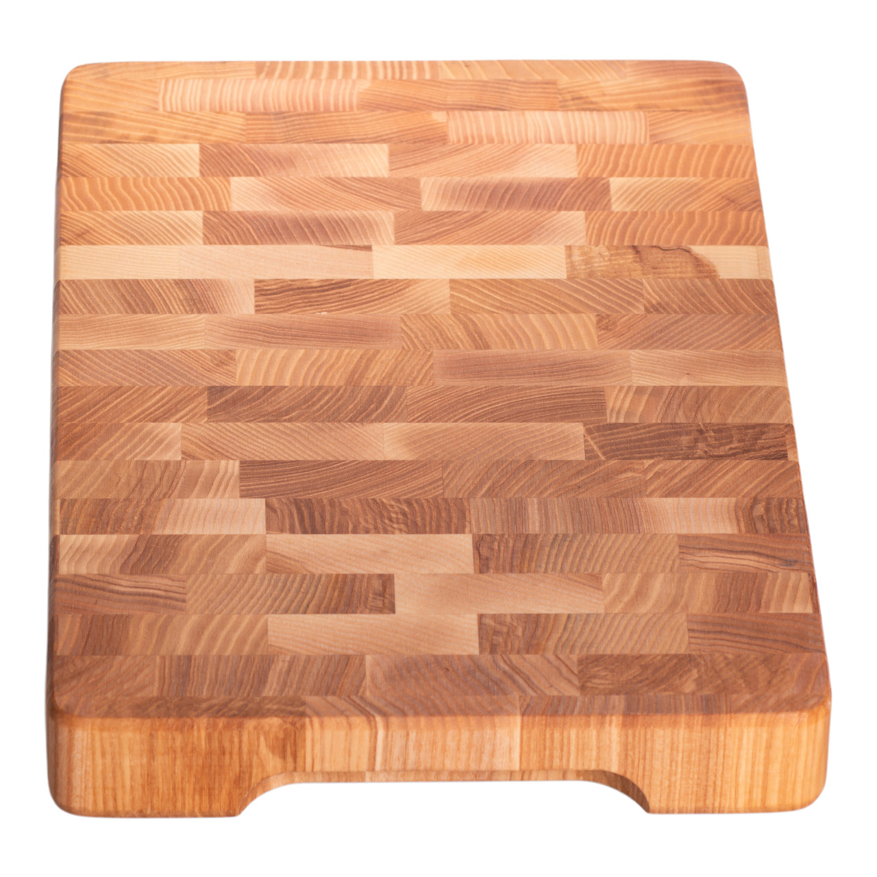 Дошка для нарізання обробна 45x25 см Доміно з ясена Lugi C52W250400Y_C52W250400Y_Milantium_4