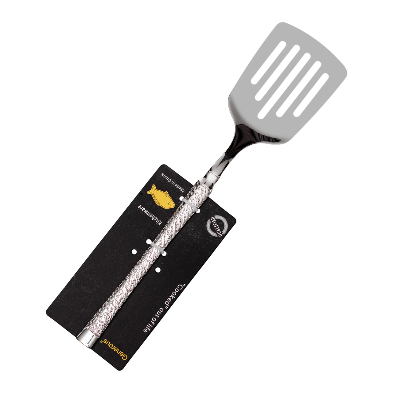 Лопатка кухонна для сковороди 26.5 (см) металева лопатка з нержавіючої сталі для приготування їжі HP-8-51_HP-8-51_Milantium_4