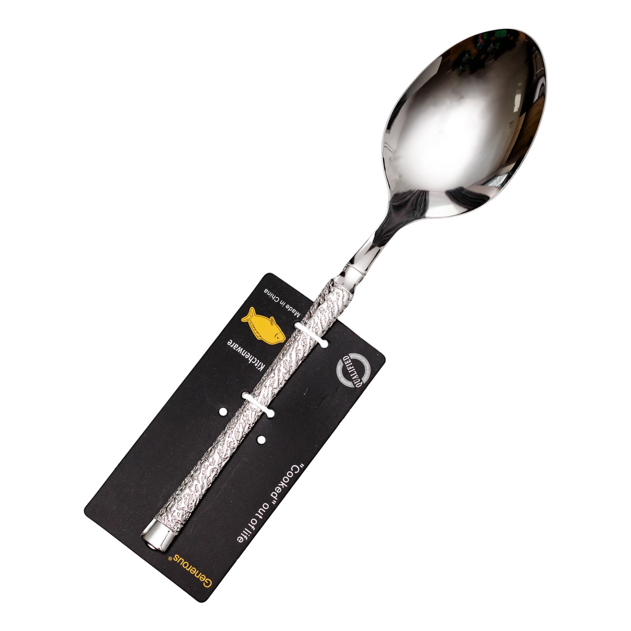 Ложка, сделанная из нержавеющей стали, большая ложка 27 см Срібло HP-8-52_HP-8-52_Milantium_3