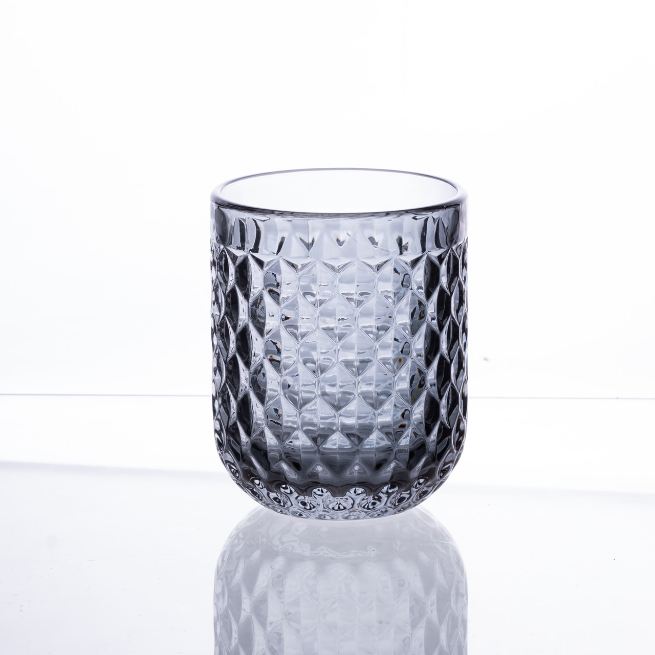 Набор стаканов 6 шт скляні склянки 250 (мл) Сірий HP-19-117_HP-19-117_Milantium_3