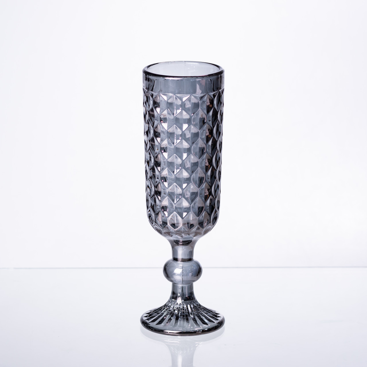 Набор бокалов для шампанского 6 штук по 160 (мл) Сірий HP-19-115_HP-19-115_Milantium_3