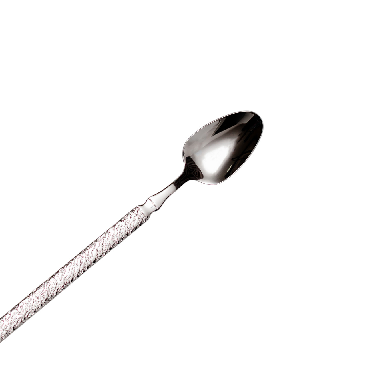 Набір десертних ложок 6 штук з нержавіючої сталі 20 (см) Срібло HP-8-38_HP-8-38_Milantium_3