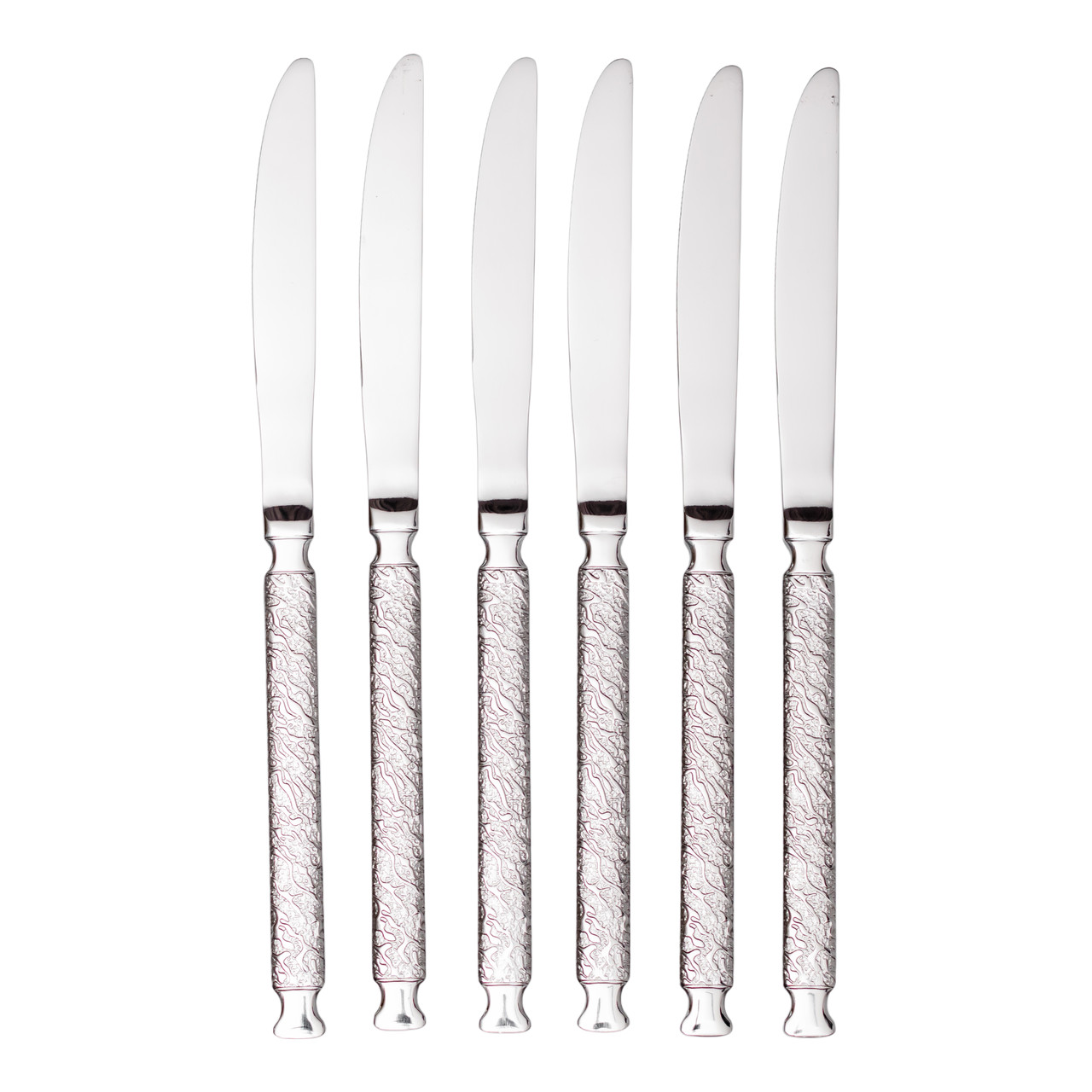 Набор столовых ножей 6 (шт) з нержавіючої сталі 23 (см) Срібло HP-8-37_HP-8-37_Milantium_2
