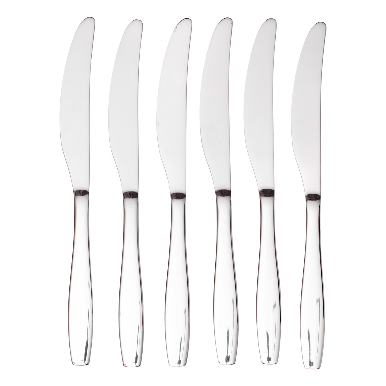 Набір столових ножів 6 штук з нержавіючої сталі 23.5 (см) Срібло HP-8-21_HP-8-21_Milantium_2