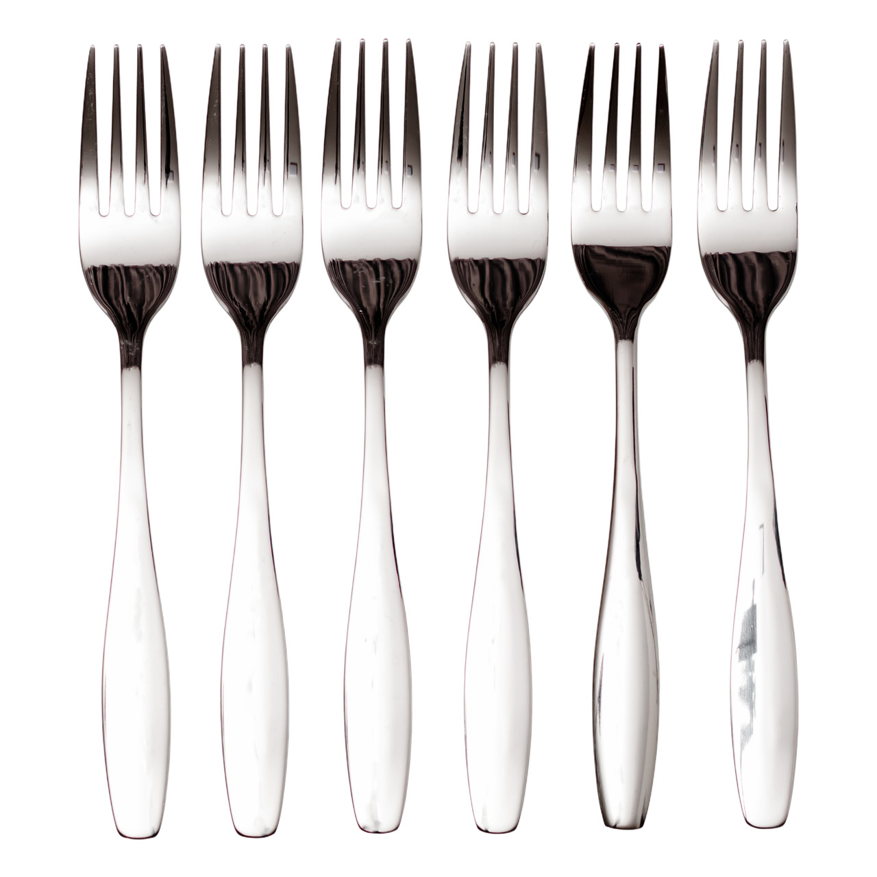 Набор столовых вилок 6 штук з нержавіючої сталі 20 (см) Срібло HP-8-18_HP-8-18_Milantium_2