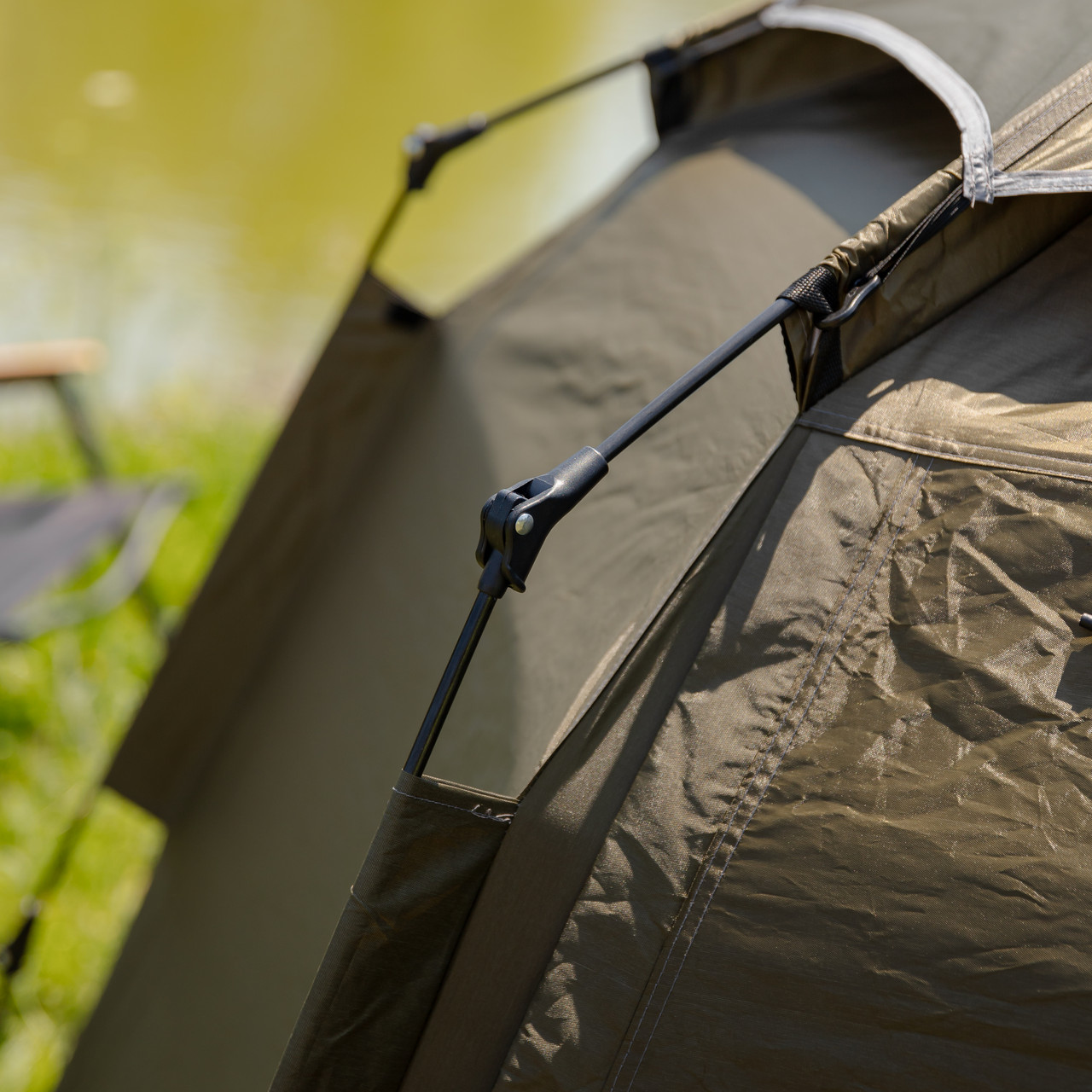 Намет автоматичний 3 місний 240×210×130 (см) кемпінговий з тентом туристичний палатка Camping Lugi LU-020_LU-020_Милантиум_6