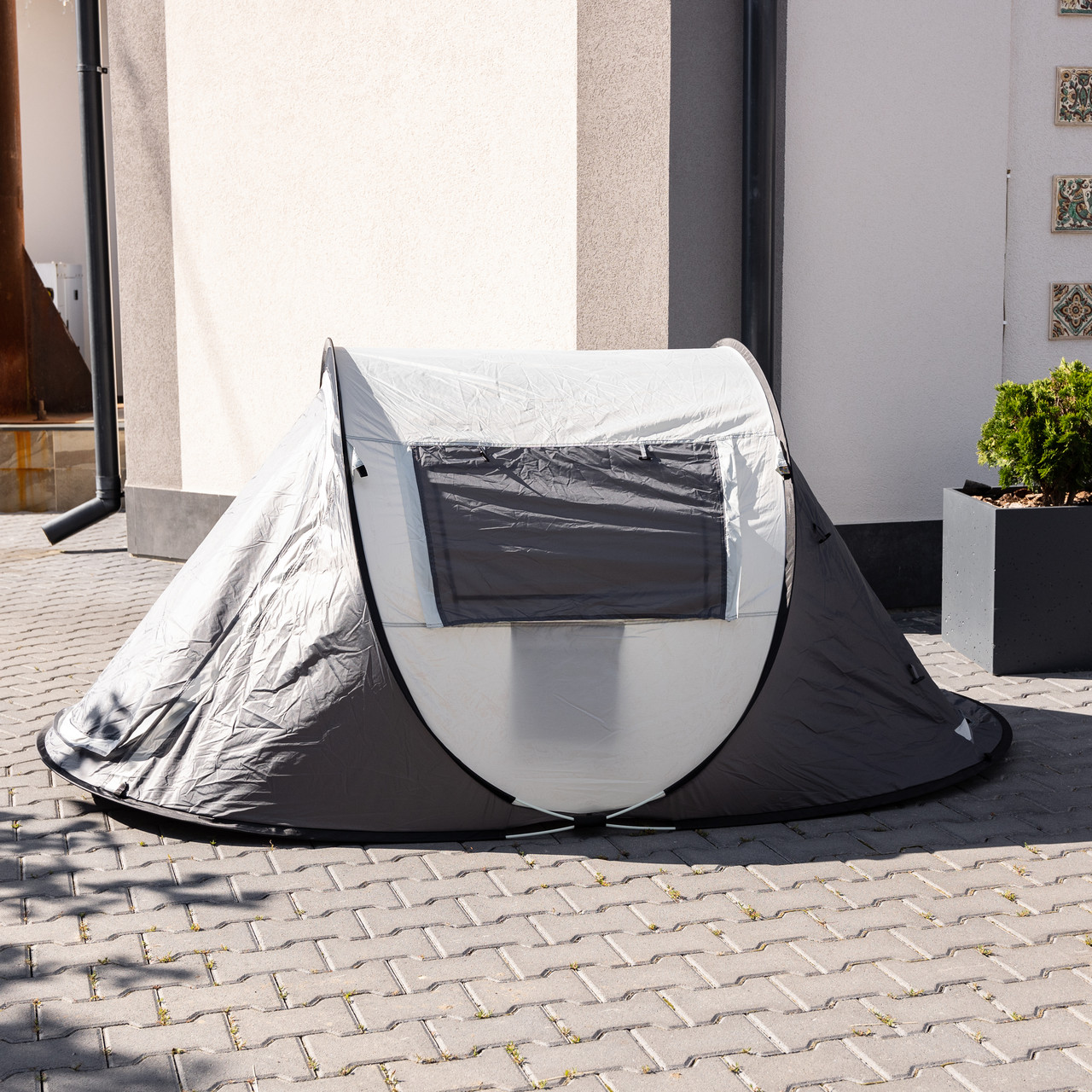 Tent Tourist 245 × 145 × 100 (см) Кемпинг для рыбалки 2 x Отсутствует серый лу-030По-030BE_Milantium_2